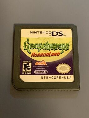 Nintendo DS Goosebumps HorrorLand Cartridge - Green/Purple